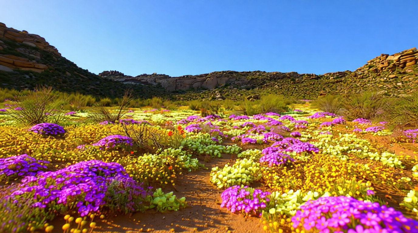 Saisir les moments éphémères du namaqualand au drakensberg