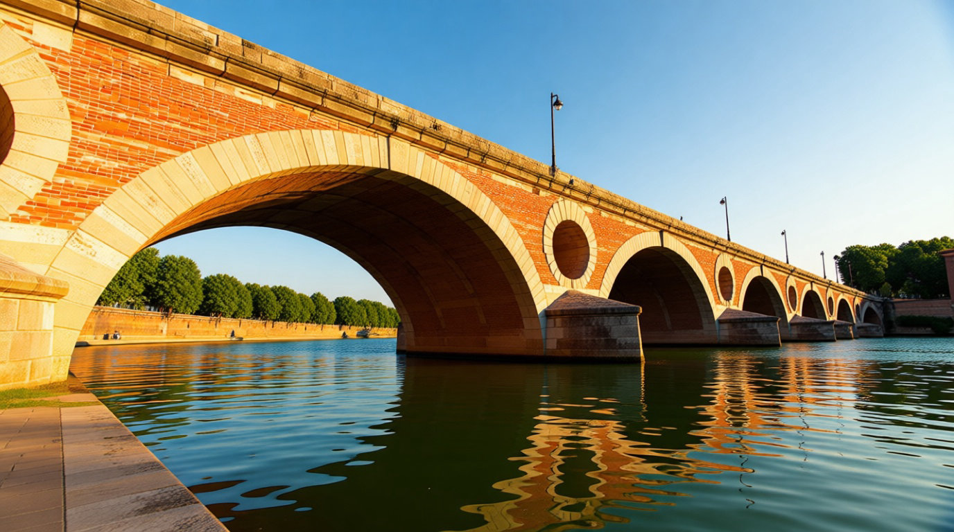 Flâner sur les quais de la Garonne au soleil couchant