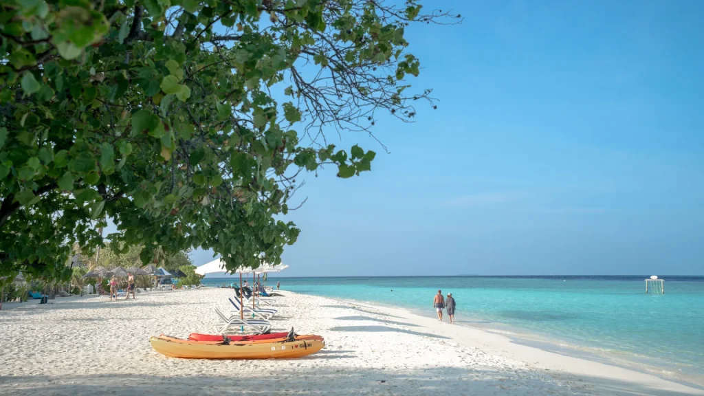visuel principal sur Maldives en solo