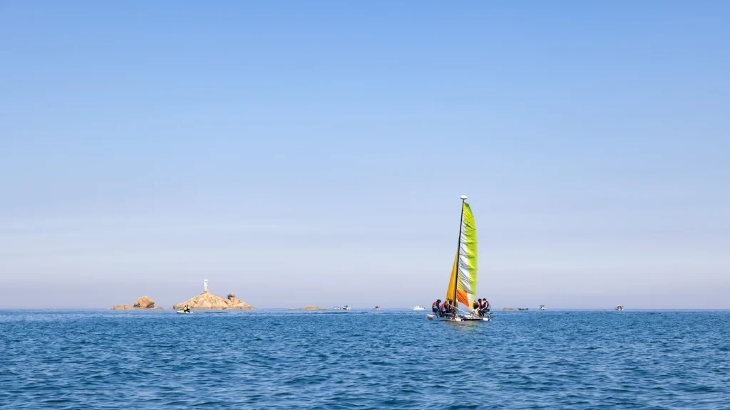 Paysage et point de repère pour Île de Bréhat en solo, bateau, balade et conseils pratiques